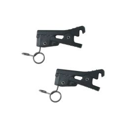 Accessoires CANFON 2PCS Rapel/Lavalier Microfoon ABS Tie Clip voor Rode Wireless Go Shure Lavalier Mic met diameter van 5,05,5 mm