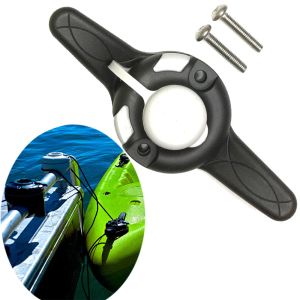 Accessoires kano kajak Cleat Port Rib Port Tie Up CLeat Rowing Boats Sea Fishing Holder Mount Base Rod Pool Tackle Kit Accessoire