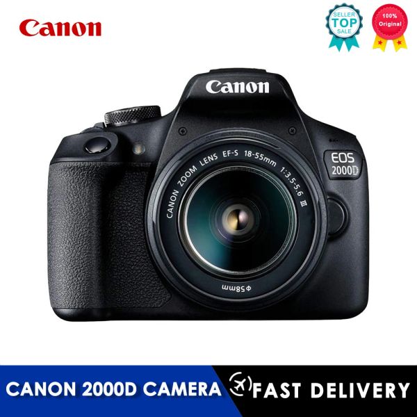 Accessoires Canon 2000d Camera avec kit d'objectif 1855 mm