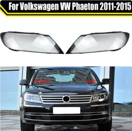 Accessoires auto koplamp glaslamp transparante lampenkapkoplampdeksel voor Volkswagen VW Phaeton 20112015 Auto Light Housing Case