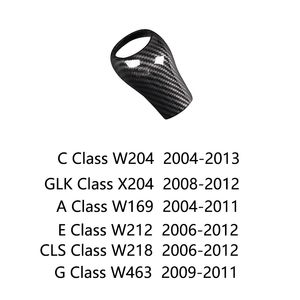 Accessoires Auto Sticker Voor Mercedes Benz EEN C E G Klasse W204 W212 W169 W463 GLK X204 CLS W218 Koolstofvezel Console Versnellingspook Handl230Q