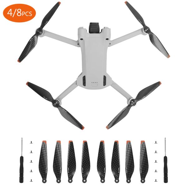 Accessoires Fibre de carbone pour DJI Mini 3 Pro Problem Drone Blade Props Wing For DJI Mini 3 Pro Remplacement des hélices ACCESSOIRES DE DRONE