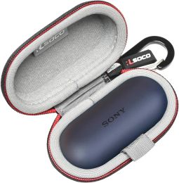 Accessoires Draagtas voor Sony WFC700N / WFC500 Echte draadloze hoofdtelefoon, Bluetooth-oordopjes Opbergdoos Beschermende hoes voor Sony