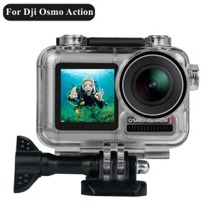 Accessoires Case voor DJI Osmo Action Camera Protective Cover Housing 40m onderwater waterdichte kastkap voor DJI Action Camera