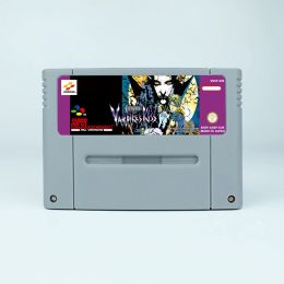 Accessoires Castlevania Dracula X Action Game Card voor SNES Eur Pal USA NTSC 16bit Game Consoles Video Game Cartridge