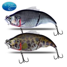 Accessoires Cf Lure Vatalion 2 Crankbait de basse articulé Bait dur artificiel 15Colors flottants 190 mm 135g Wobbler Trout Vib Fishing Vibration