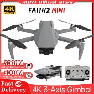 Accessoires Cfly Faith Mini GPS Drone 4K Professional 4K HD 1080P CAMERIE 5G DRONE WIFI 3AXIS GIMBAL 240G RC RC Quadcopte