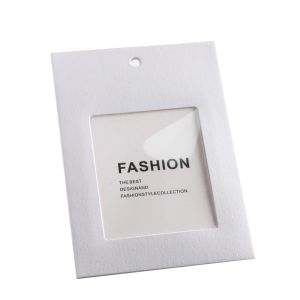 Accessoires kledingwinkel Hangtag aangepaste tastype Lijst Spot -label, Speciale papieren lift