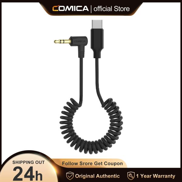 Accessoires Consieur COMIA 3,5 mm TRS à USBC Câble de sortie audio pour Android Smartphone Microphone sans fil