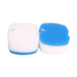 Accessoires compatibel waardepakket geschikt voor Sunsun HW 302 505A -busfilter (6x witte fijne, 2x blauw grof)