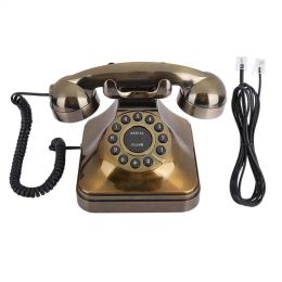 Accessoires Corded Antieke telefoon Rotary Dial Home Telefoon Antiek Old Fashion THOME Telefoon Classic Vintage Telephones Home Decoratie