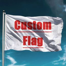 Accessoires Aangepaste vlag Hold Banner Flying Polyester Outdoors Business Decor Team Gepersonaliseerde foto Foto Tuindecoratie Achtergrond