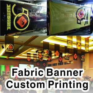 Accesorios personalizados a todo color enorme tela de vinilo PVC Banner bandera publicidad promoción celebración venta abierto Sotre cartel de garaje, cualquier tamaño