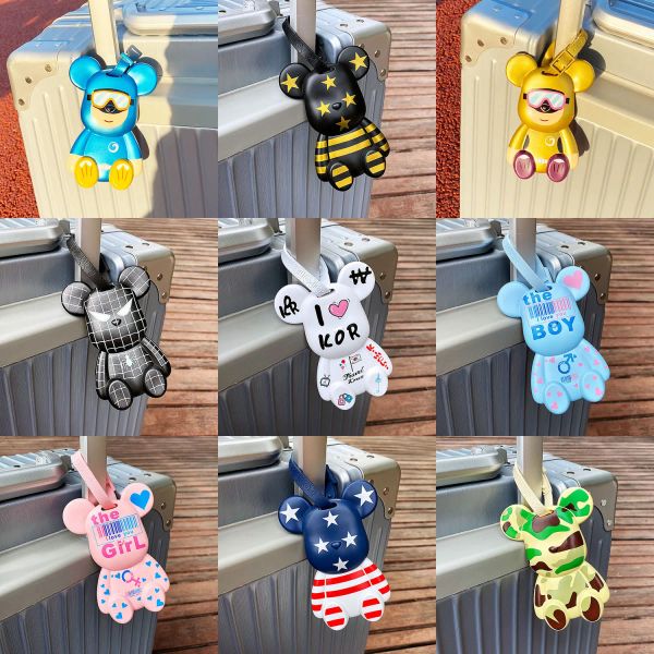 Accesorios Lindo Bear Golf Bag Cartoon Cartdy Bag Tag