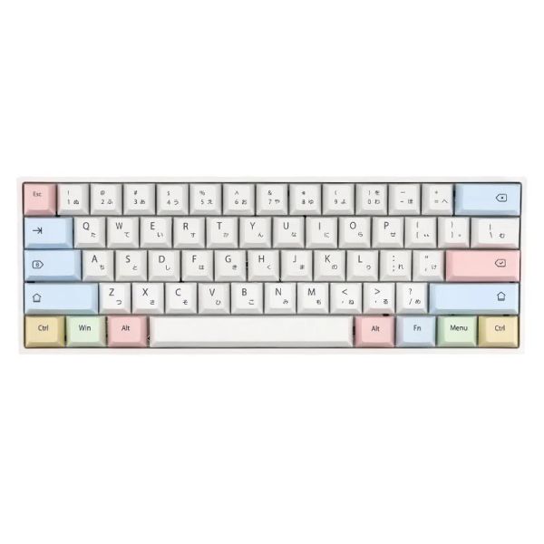 Accesorios CUXIU PBT COSTA CAPÍA DE CASA 136 Teclas Dye Sub KeyCap Conjunto para interruptores MX Cherry Mecánicos GH60 XD64 XD84 XD96 87 104