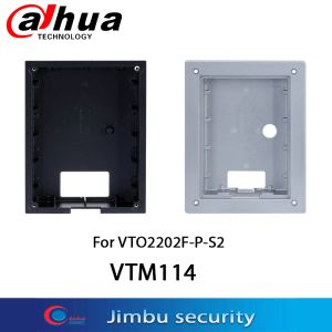 Accessoires dahua dahua intercom exclusieve beugel voor deurbel vtm114 + vto2202fps2 vtm115 ingebedde installatiekast voor ktp01 buiten