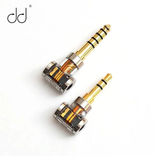 Acessórios dd ddhifi dj35a dj44a 2.5/4.4mm adaptador balanceado para 2.5mm fone de ouvido balanceado leitor de música cabo de áudio 2.5 a 4.4 jack conversor