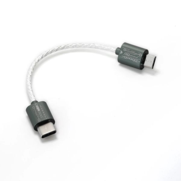 Accessoires DD TC03 Typec à Micro USB Male Male Data Decoding Câble pour Android / PC / DAP / Amplificateur / MP3