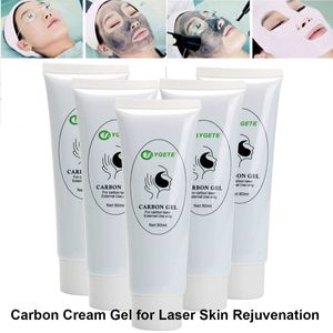 Accessoires Nettoyage en profondeur Supprimer les taches noires Crème hydratante pour le visage Gel de carbone Laser ND YAG pour le rajeunissement de la peau au laser Blanchiment