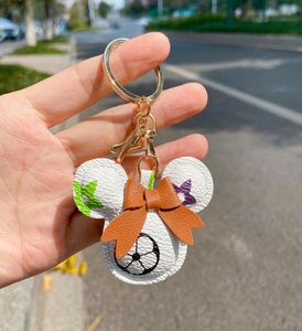 Accessoires Designer Keychain Mouse Diamant Key Chain Design Car Key Chains Bag Charm voorstander van bloem hanger sieraden sleutelhang fashion8080488