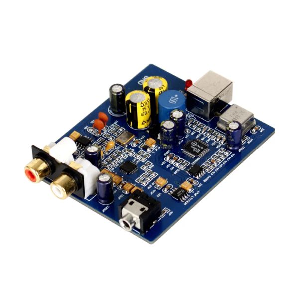 Accesorios DLHIFI ES902M SA9023 USB HIFI DAC Decoder Board Soporte de tarjeta de sonido externa 24bit 92k para amplificador