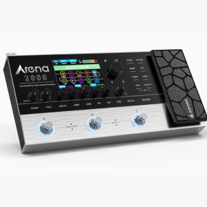 Accessoires Donner Arena 2000 Multiéffect Guitar Pedal Amp Modeling For sur scène, enregistrement et pratique quotidienne Bluetooth MIDI