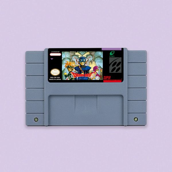 Accessoires Dragon Quest 12 3 5 6 RPG Game pour SNES 16 bits USA NTSC ou EUR PAL CONSOLES DE JEUX VIDÉO CARTLIDE