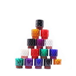 Accessoires DRIP TIP Snake Skin Vorm Lange epoxyhars TFV8 Fit Big Baby TFV12 Prince 810 Atomizers Roken 190 K2 Drop Delivery Hom Otami