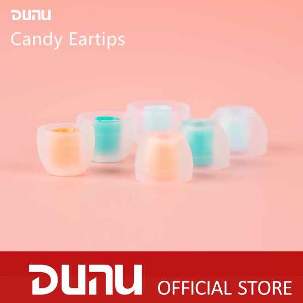 Accessoires DUNU Candy Eartips L/M/S pour buse 4,05,5 mm, embouts auriculaires universels en silicone pour écouteurs