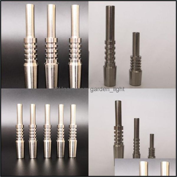 Accessoires Durable Titanium Tip 10 14 18Mm Métal Cigarette Nail Fit Fumer Gadget Top 13Bs E19 Drop Delivery Maison Jardin Ménage Dhmua