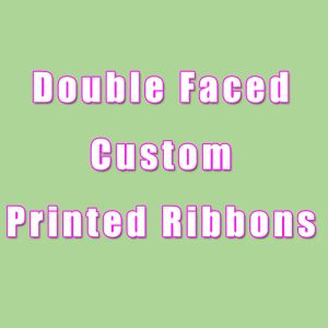 Accesorios Duwes 50 Yards 100 Yards Custic Caded Double Dos dos Face Grosgrain DIY OEM Decoración D1211