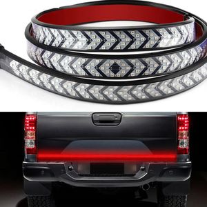 Accesorios Camioneta dinámica DRL Lámpara de señal de giro Camión trasero Puerta trasera Barra de luz Tira LED Lámpara de freno inverso Lámpara de giro de flujo secuencial