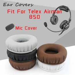 Accessoires Cover-oreilles Écouteurs pour Telled Airman 850 Remplacement des casques Earpads
