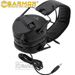 Accessoires Earmor schieten Earmuff ruisonderdrukken tactische hoofdtelefoon M30 elektronische gehoorbeschermer aux -ingang voor jachtopnames