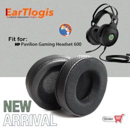 Accessoires Eartlogis Nouveaux coussinets d'oreille de remplacement d'arrivée pour pavillon Gaming Headset 600 par HP Headset Earmuff Cover Cushions Earpads