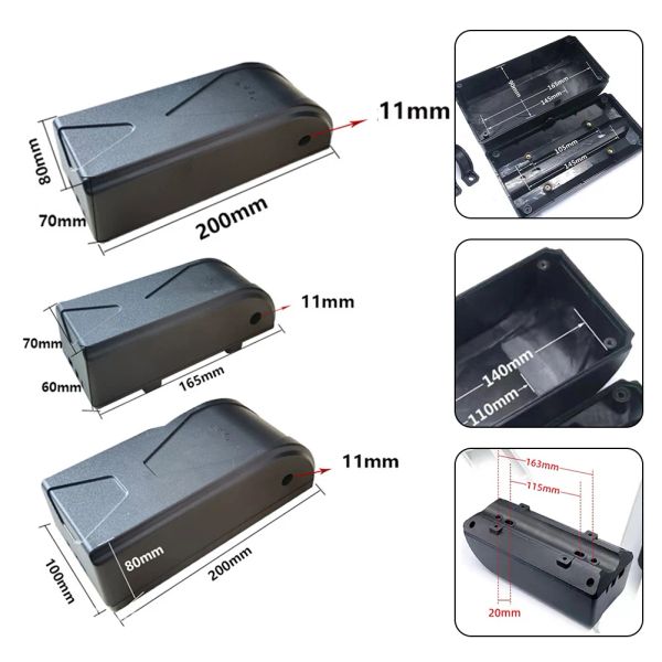 Accesorios PARTE DE CONVERSIÓN DE CAJA DE CAJA DE CAJA EBIKE para cajas impermeables de scooter de bicicleta eléctrica Ebike Accesorios