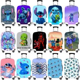 Accessoires Boîtier de protection des bagages élastiques pour la couverture de protection de valise Couvre les couvertures 3D ACCESSOIRES DE VOYAGE STICH T26