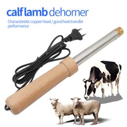 Accessoires électriques pour enlever les cornes de bétail, dispositif d'écornage sans sang pour vaches, veaux, agneau, angle de chauffage, tête en cuivre, équipement pour animaux de ferme