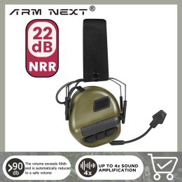 Accessoires Electronic Active Shooting Earmouff Tactical Noise réduction Headset Sound Pickup Communication Communication Military Chead Nrr22DB