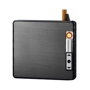 Accessoires Electronic Light USB Rechargeable Cigarette de grande capacité avec légère
