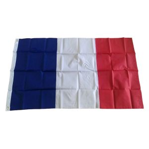 Accessoires Geborduurd Genaaid Franse Vlag Franse Nationale Vlag Wereld Land Banner Oxford Stof Nylon 3x5ft