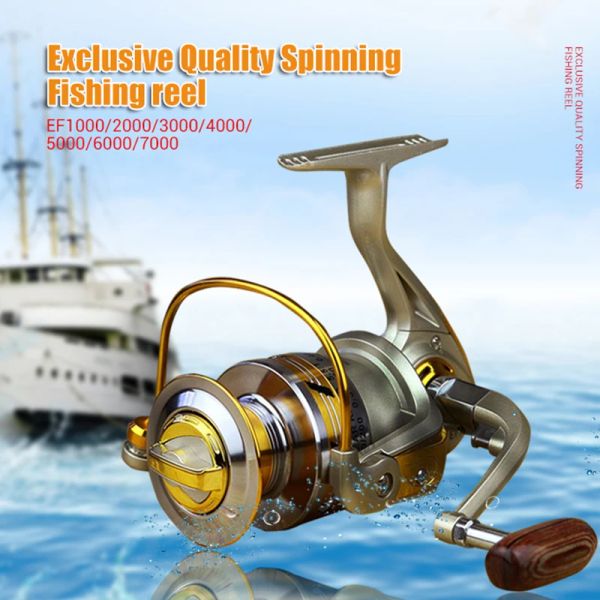 Accessoires Exclusive Quality All Metal Spinning Fishing Reel Line Winder Speed Speed Ratio