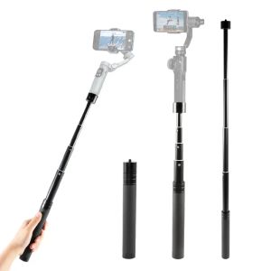 Accessoires Extension Pole de tige selfie Stick pour dji om 5 osmo mobile 5 4 3 caméra gimbal feiyu zhiyun lisse moza mini accessoires