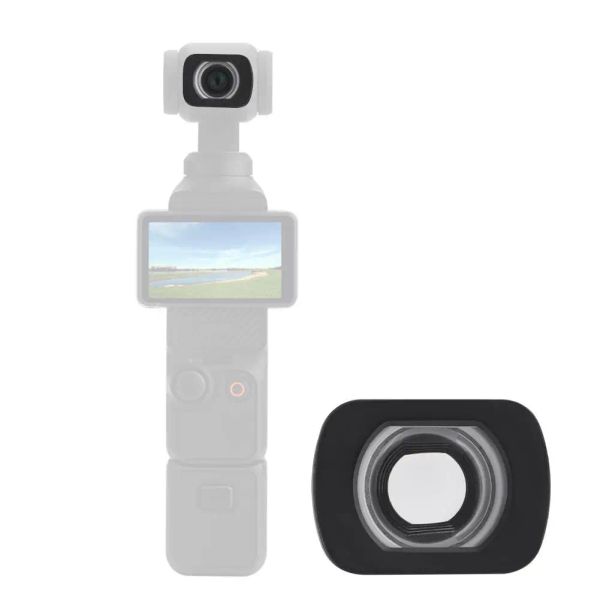 Accesorios Lente de Viadra Externa 0.72x 112 Grados Ángulo de grados para DJI OSMO Pocket 3 Lente de ángulo extendido