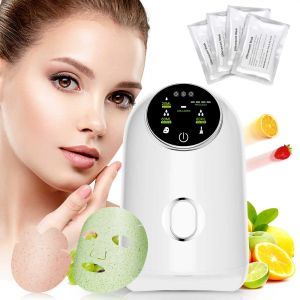 Accessoires Masque Face Maker Hine DIY Traitement facial Fruit Natural Vegetable Collagène Beauty Salon Smart Touch Screen Mask