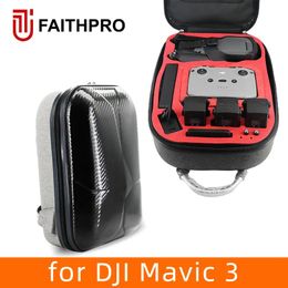 Accessoires Faith Pro 2022 Tout nouveau sac à dos pour drone pour Mavic 3, sac à bandoulière de grande capacité, étui de rangement de voyage en plein air étanche