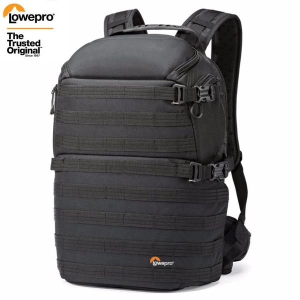 Accesorios Envío rápido Genuino Protactic 350 Aw / Protactic Bp 350 Aw Ii Dslr Cámara Foto Bolsa Mochila para portátil con cubierta para lluvia