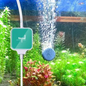 Accesorios pecera acuario bomba de oxígeno aireador ultrasilencioso pequeño hogar Mini bomba de oxígeno