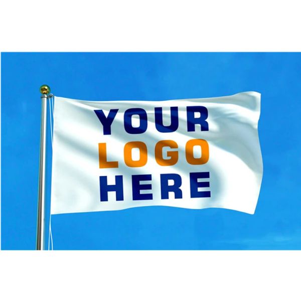 Accessoires Impression de drapeau et bannière personnalisée 90X150 CM 3x5 FT Polyester volant publicité décoration sportive Club fête Logo, livraison gratuite