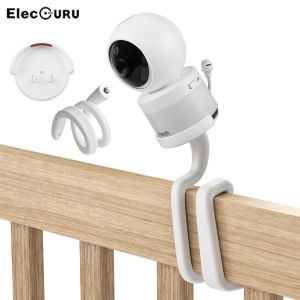 Accessoires Bracket de montage à torsion flexible pour VTECH VM5463 Video Baby Monitor Security Camera se fixe aux étagères ou meubles de lit de berceau